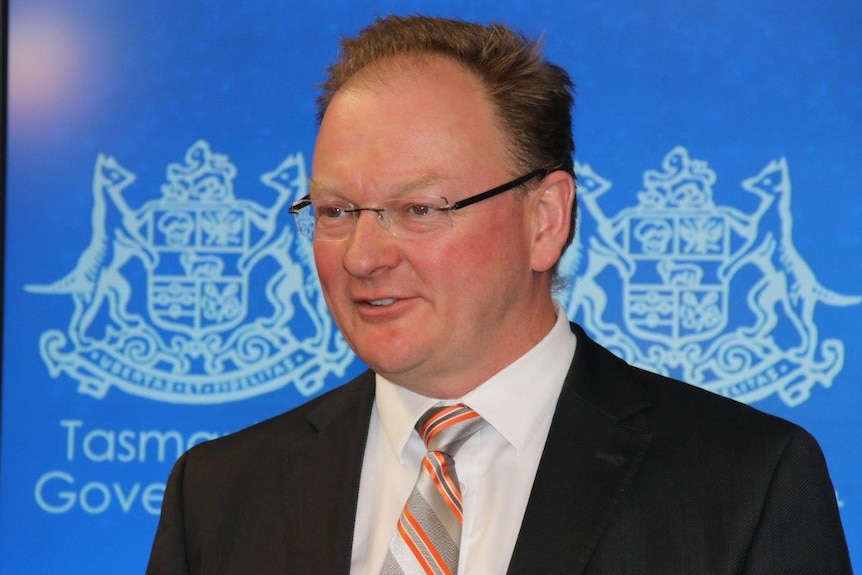 Roger Jaensch Liberal member for Braddon