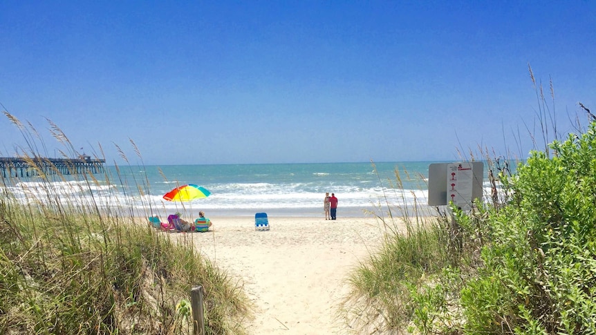 Oak Island beach