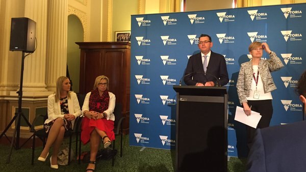 Victorian Premier Daniel Andrews funding for family violence