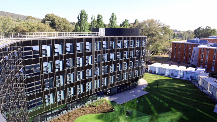 Student Accommodation 5 building at the Australian National University.