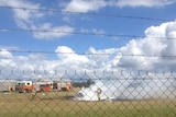 Light plane crash at Caboolture airfield