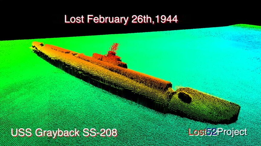 World War Ii Submarine Uss Grayback Found Off Coast Of Japan Abc News