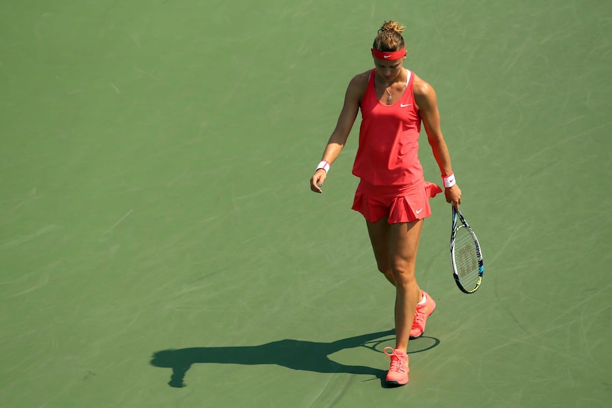 Lucie Safarova disappointed at the US Open