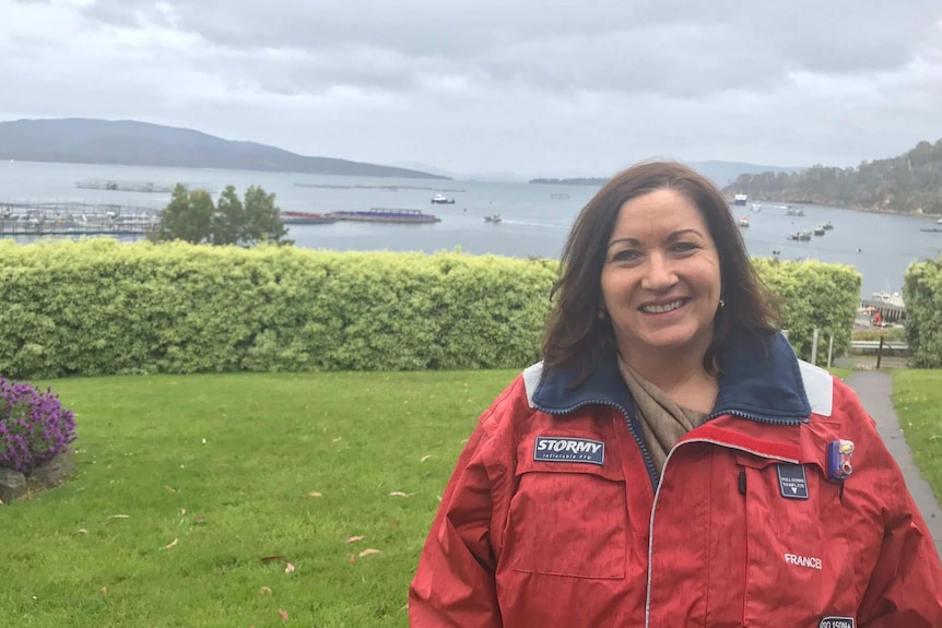 Huon Aquaculture executive director Frances Bender