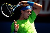 Rafael Nadal was in dominant form