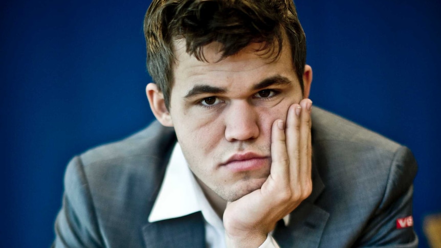 World chess champion Magnus Carlsen
