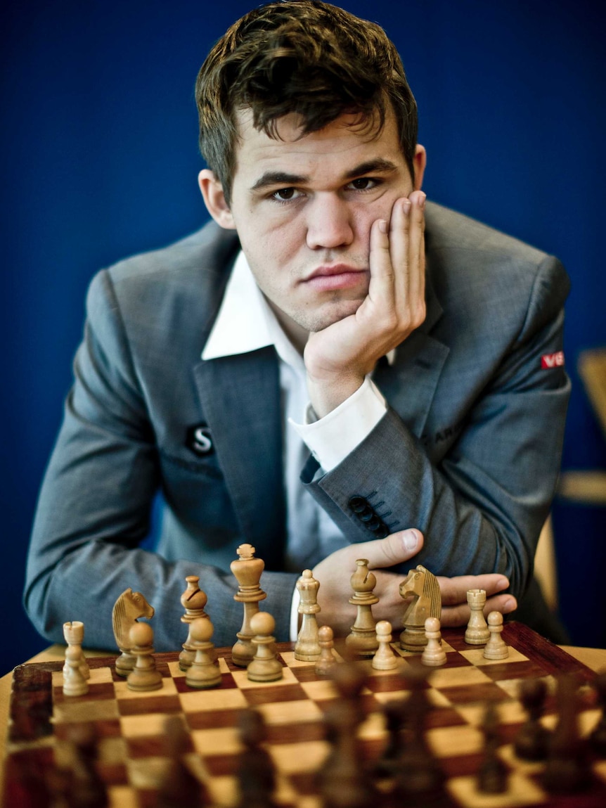 World chess champion Magnus Carlsen