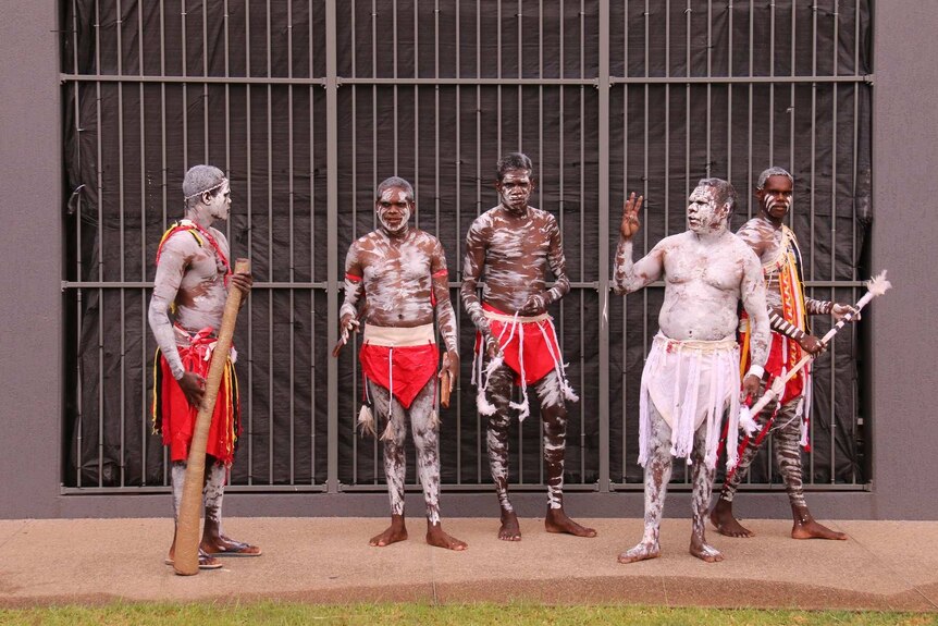 One Mob Aboriginal dancers in Darwin