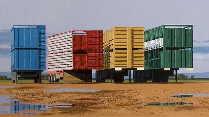 Cattle crates by Richard Maurovic