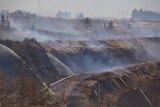 Smoke from Hazelwood mine fire