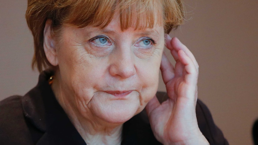 German chancellor Angela Merkel