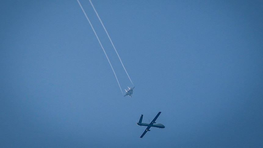 Le ciel au-dessus de Gaza regorge de drones.  Certains sont israéliens, certains sont américains et certains sont des bombes volantes fabriquées par le Hamas.