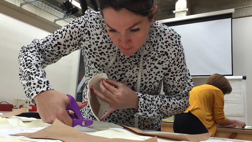 London National Theatre's corset making class