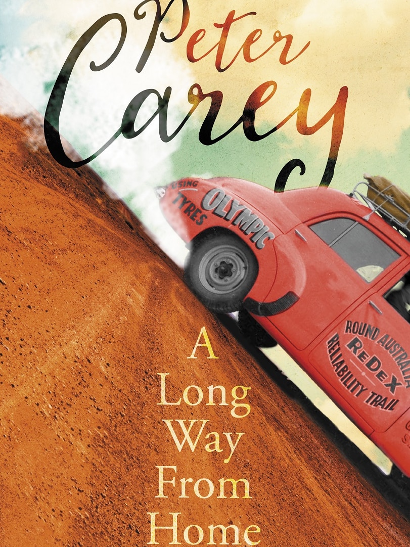 The cover of Peter Carey's A Long Way From Home.