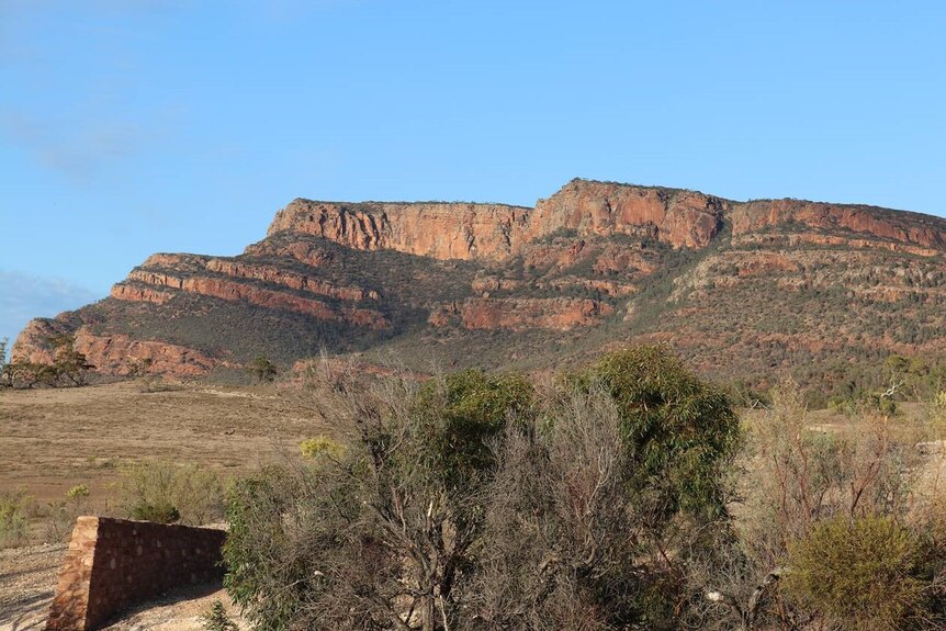 A photo of the Flinders Rangers landscape