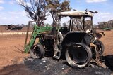 Farm burnt out in South Australian bushfire