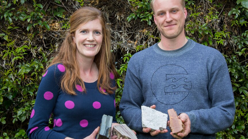 Dr Jacqueline Halpin and student Jacob Mulder have revealed that Tasmania was once far from mainland Australia.