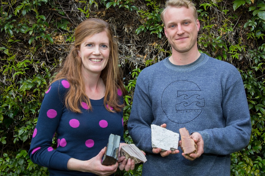 Dr Jacqueline Halpin and student Jacob Mulder have revealed that Tasmania was once far from mainland Australia.