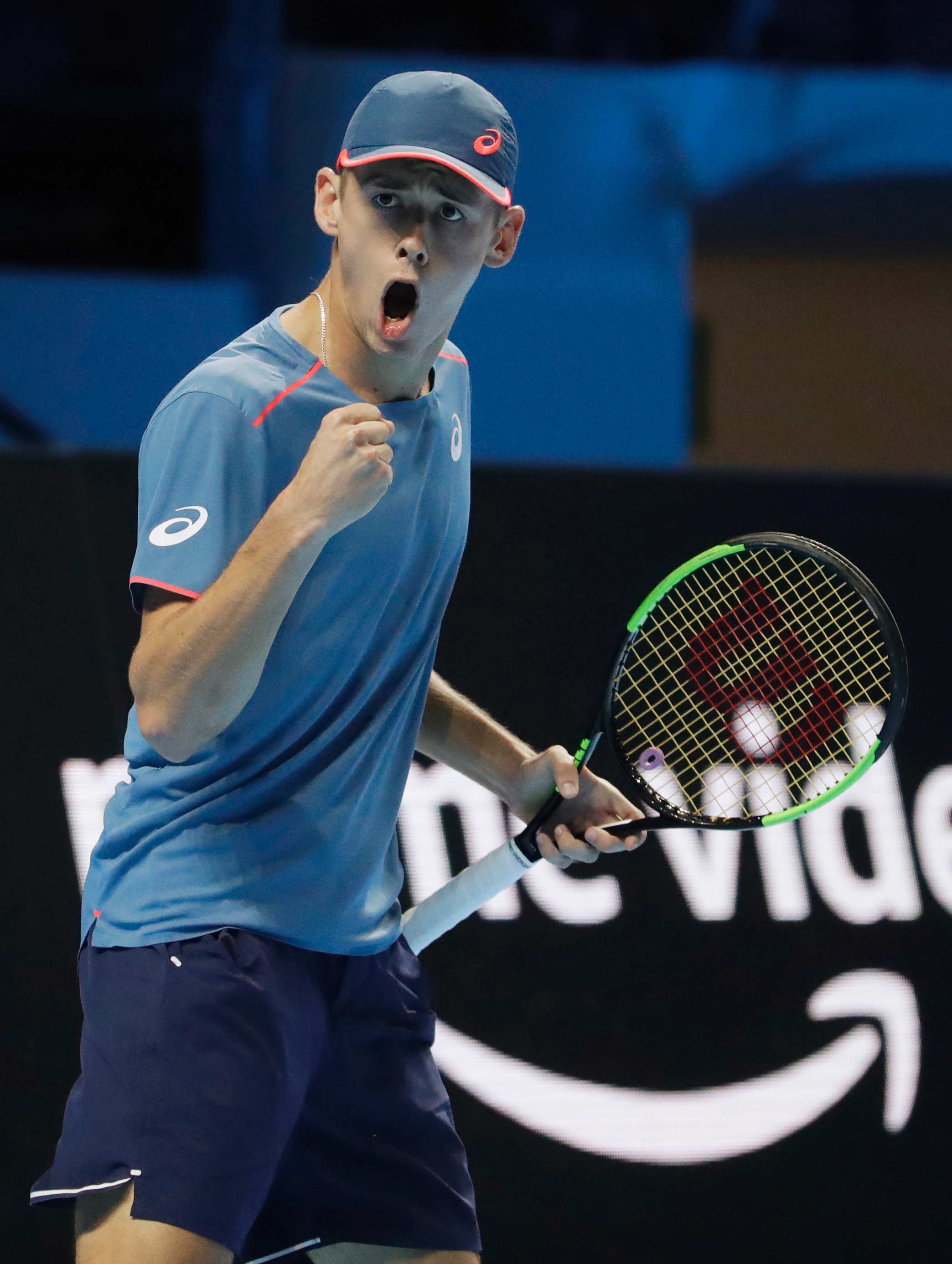 Alex De Minaur a gift to Australian tennis, says Rod Laver, after Next Gen ATP loss to Stefanos Tsitsipas