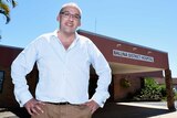 NSW Labor Leader Luke Foley outside Ballina Hospital