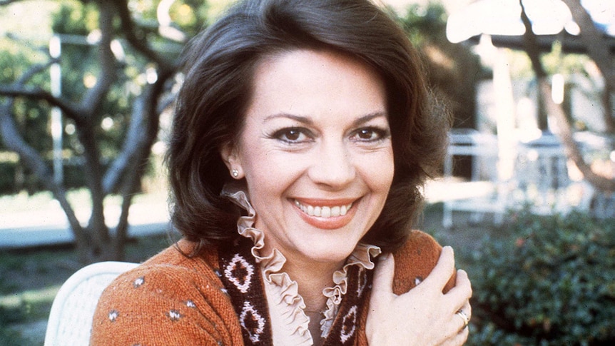 Actress Natalie Wood smiles at the camera in 1981.