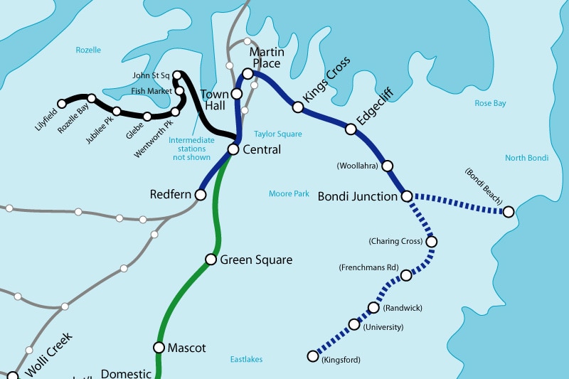 Proposed Eastern Suburbs extension