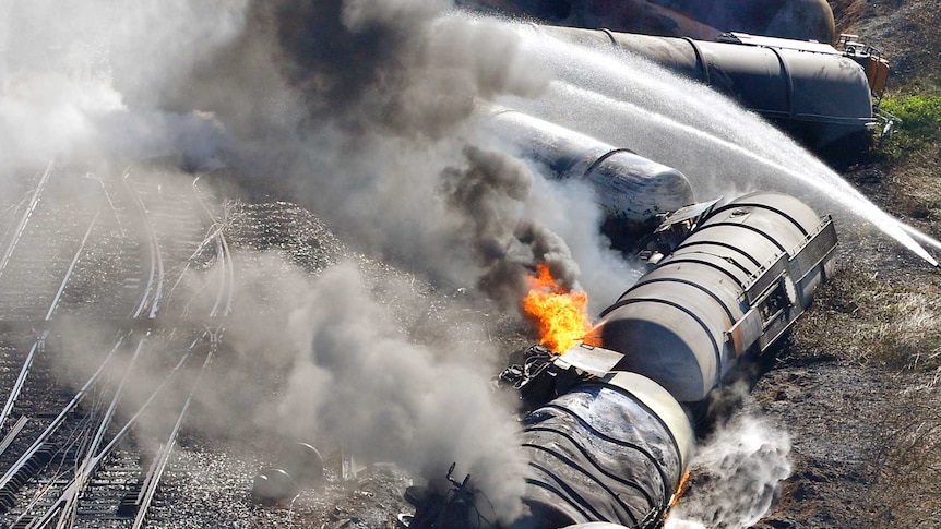 Belgian train derailment