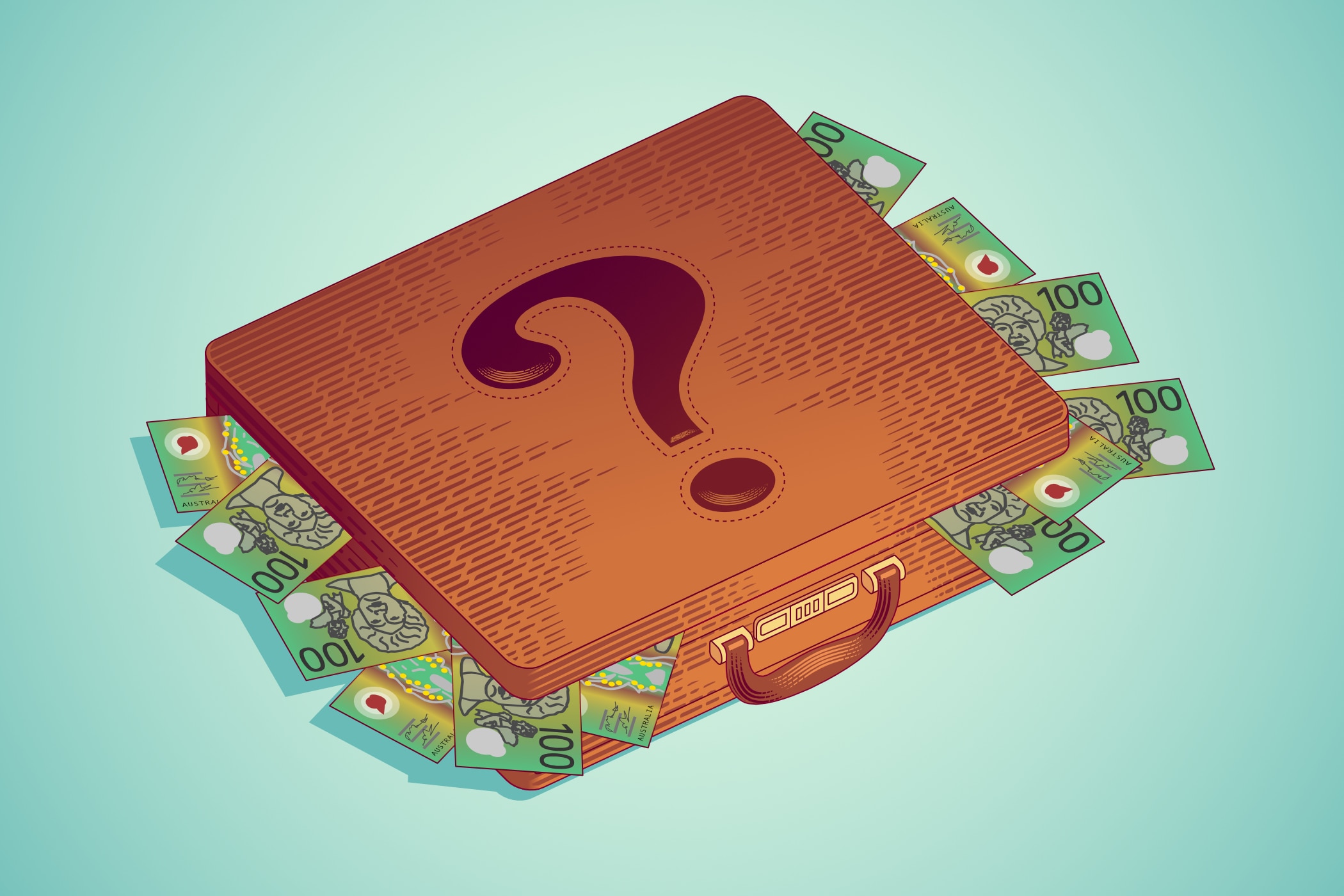 Billions in banknotes are printed each year. What they're used for is a mystery