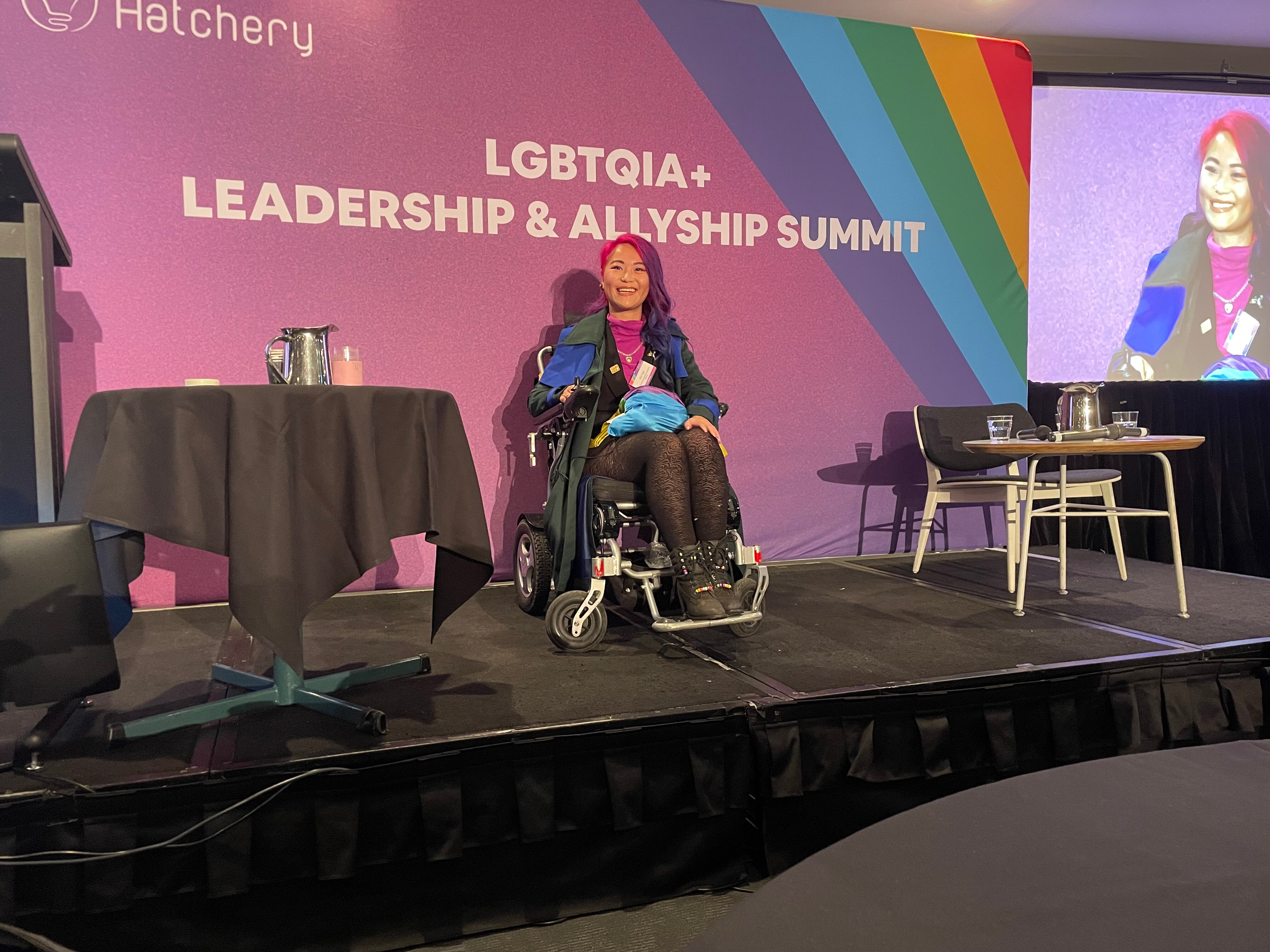 How a trip home on Qantas left disability advocate Akii Ngo stranded