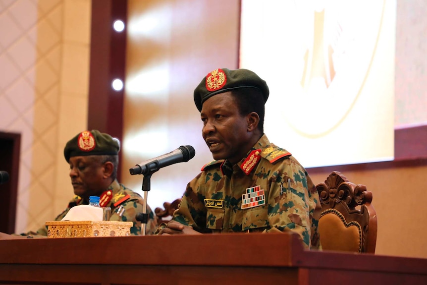 Sudan's ruling Military Council spokesperson Shamseddine Kabbashi