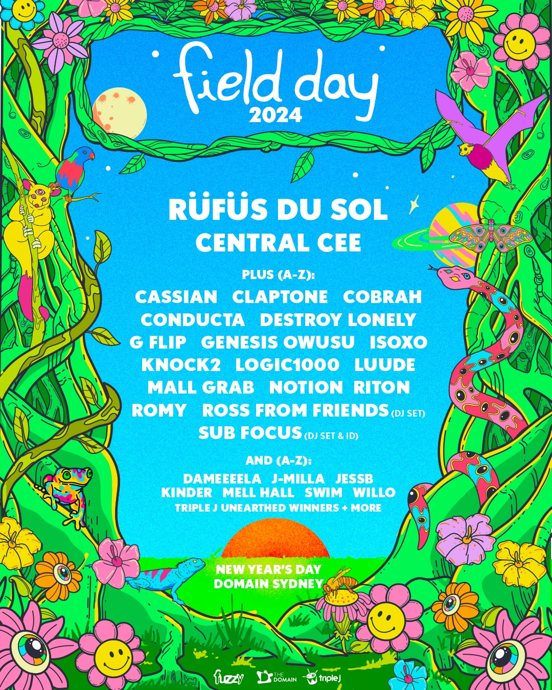 Field Day Is Cracking Into 2024 With A Bumper Line Up Triple J   6b1284c1b138ac27776d7991577e4dde