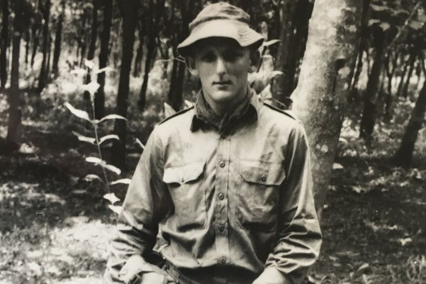 William Akell during Battle of Long Tan