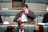 George Christensen mops his brow