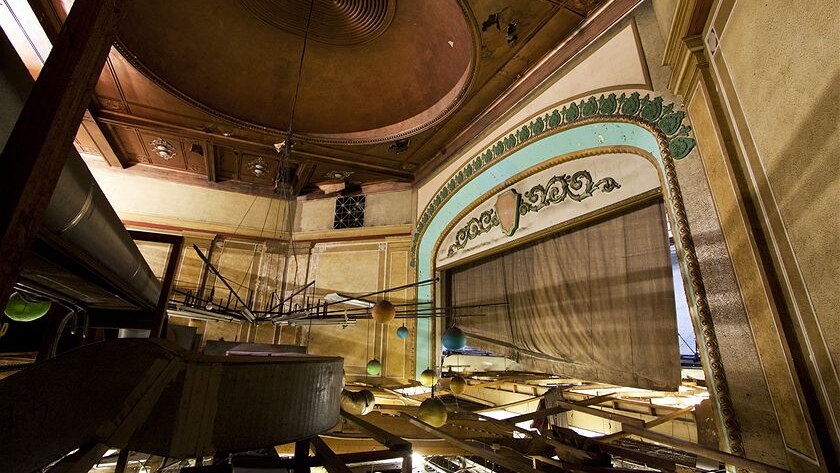 Inside Newcastle's historic Victoria Theatre
