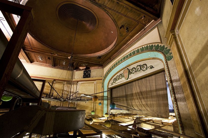 Inside Newcastle's historic Victoria Theatre