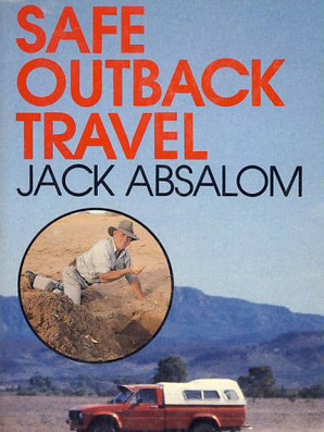 'Safe outback travel' book cover.