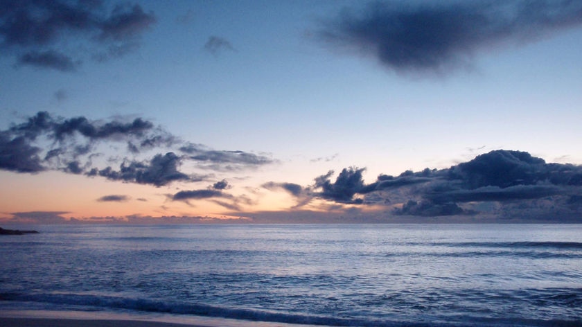 Sunrise over Bay of Fires