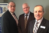 MP Walt Secord, Professor Boaz Ganor and Vic Alhadeff