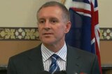 Jay Weatherill at his first news conference