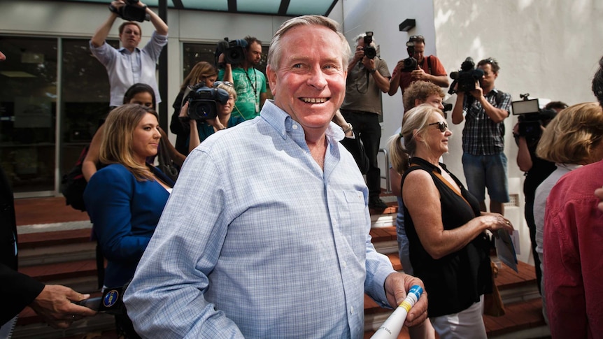 Liberal Premier Colin Barnett led the Liberals to victory