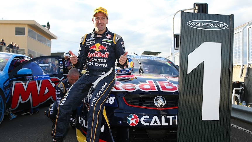 Jamie Whincup wins race five in Tasmania