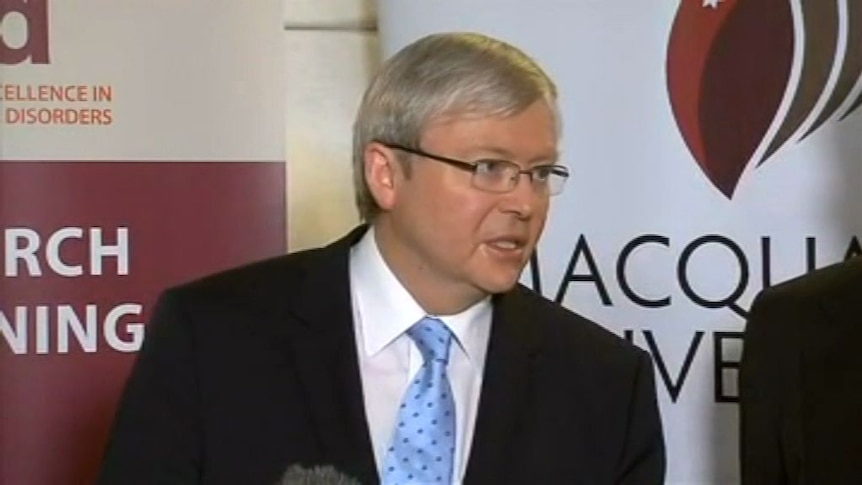 Kevin Rudd announces $35.6 training package for high-tech manufacturing