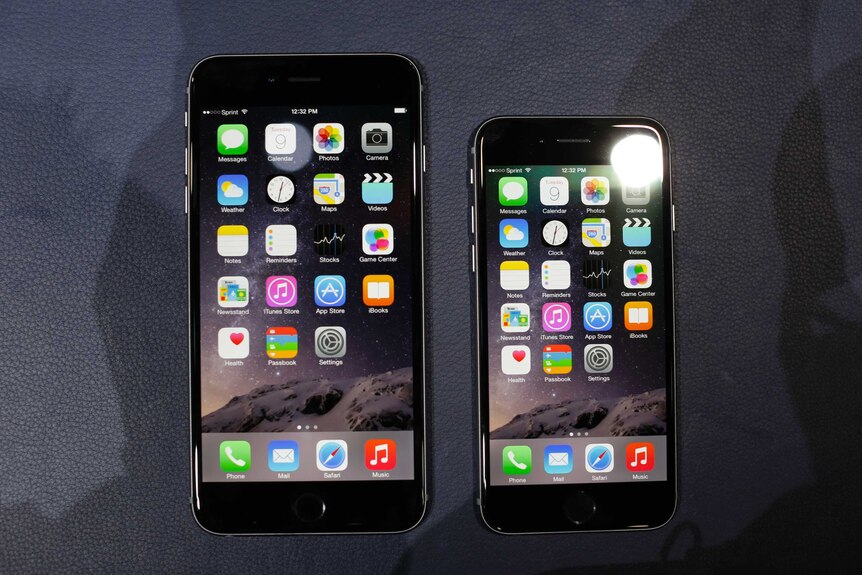 The iPhone 6 Plus and iPhone6