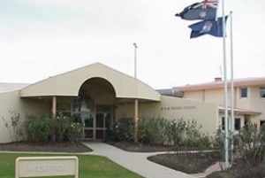 Exterior of Loddon prison in Castlemaine Victoria