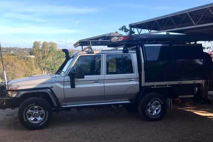 Four wheel drive with camping modifications