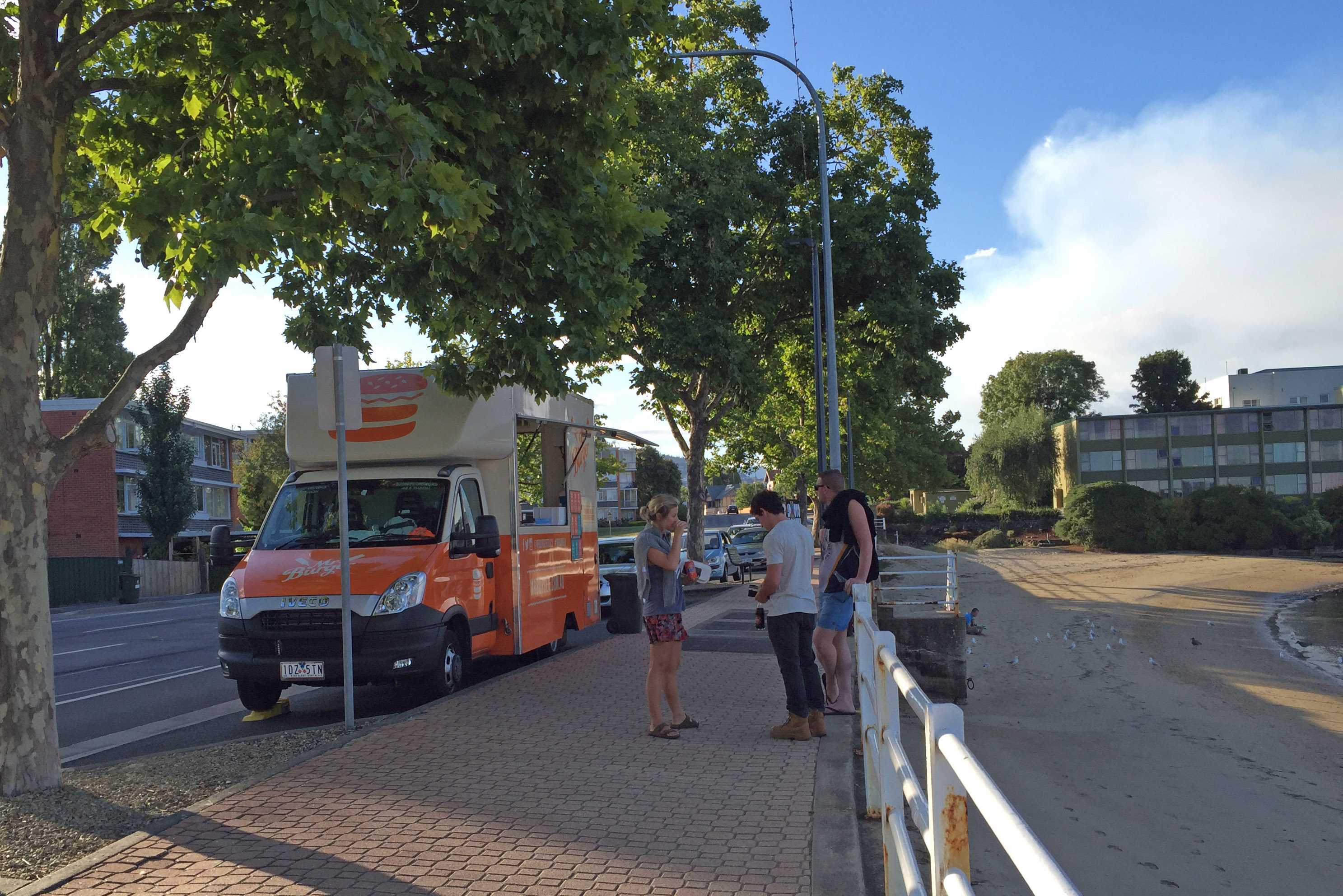 Hobart mobile food vendor trial reaches halfway point with mixed