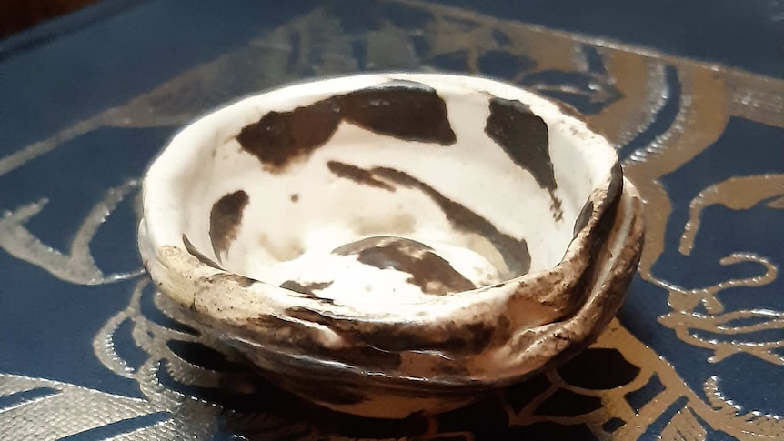 Ceramic bowl created by artist John Perceval