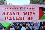 Warga Indonesia dukung Palestina