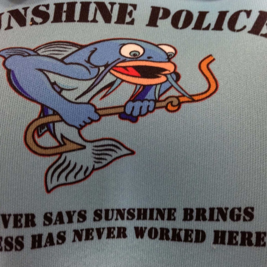 Police in Sunshine are being counselled over a racist stubby holder.