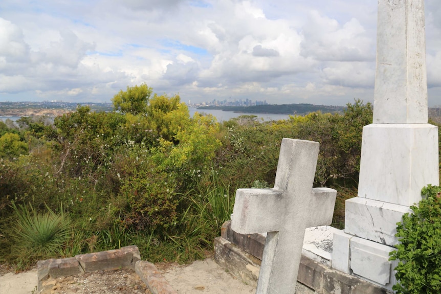 The graveyard holds the remains of Sydney residents as well as quarantine patients.